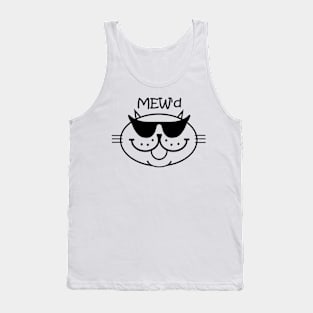 MEW'd - Black Outline Tank Top